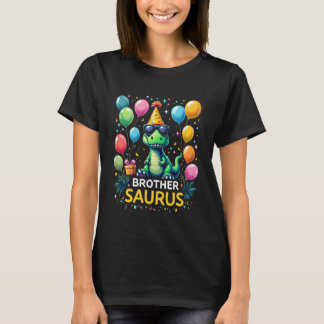 Camiseta Brother Saurus Playful Dinosaur