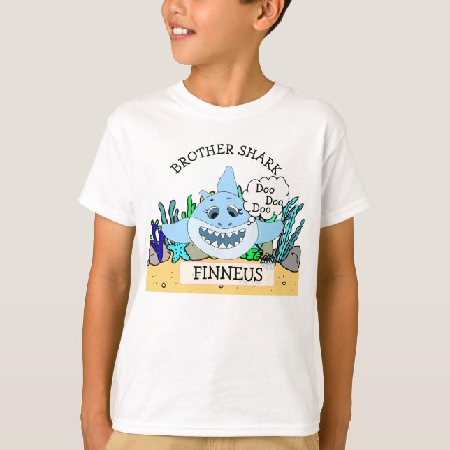 Camiseta Brother Shark (Frente)