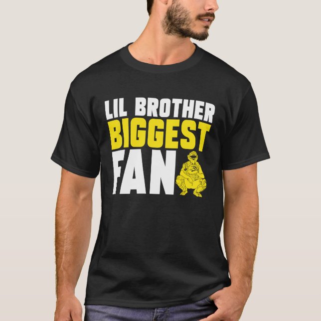 Camiseta Brother Sister  Softball Catcher (Frente)