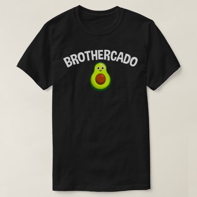 Camiseta Brothercado Funny Avocado Irmão Sibilado Banana (Frente do Design)
