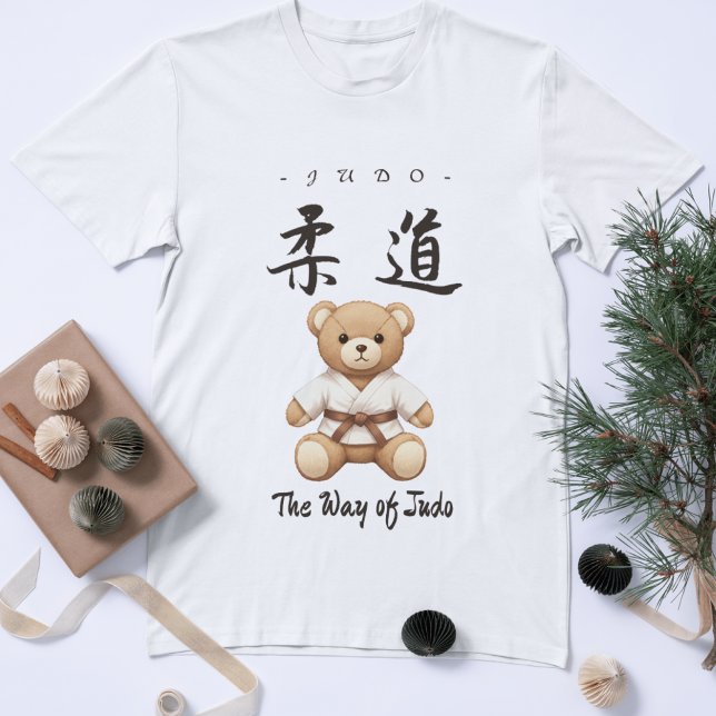 Camiseta 【Brown】Bring the spirit of Judo to everyday (Criador carregado)