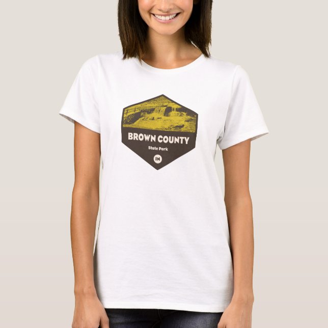 Camiseta Brown County State Park Indiana (Frente)