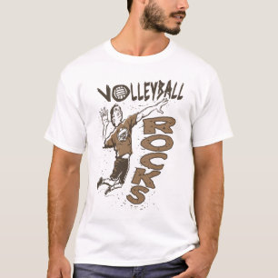 Camiseta Brown de Voleibol