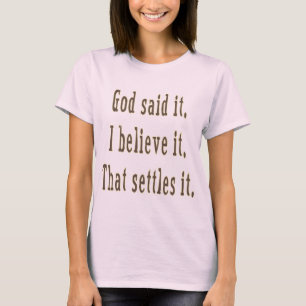 Camiseta Brown Deus Disse