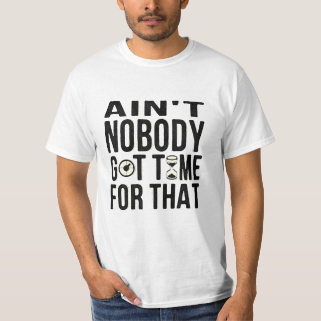 Camiseta Brown doce engraçado não é ninguém hora obtida (Frente)