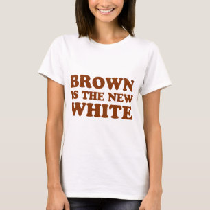 Camiseta Brown é o branco novo!