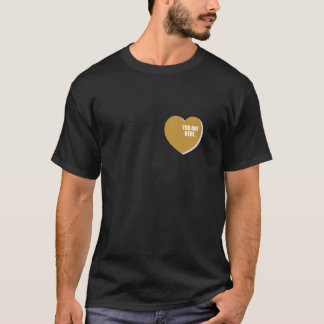 Camiseta Brown In My Heart Brown Graphic
