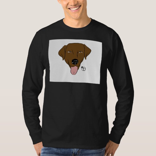 Camiseta Brown Lab Scoop (Frente)