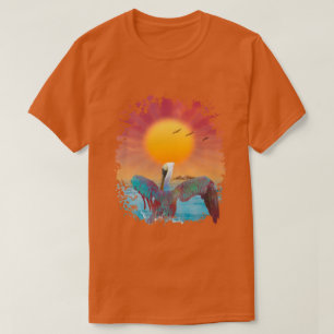 Camiseta Brown Pelican, O SOL DA ILHA