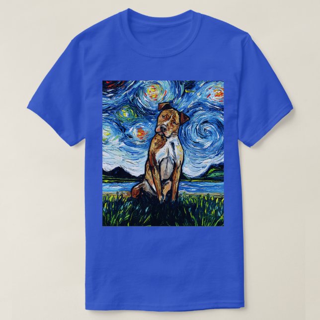 Camiseta Brown Pitbull Night (Frente do Design)