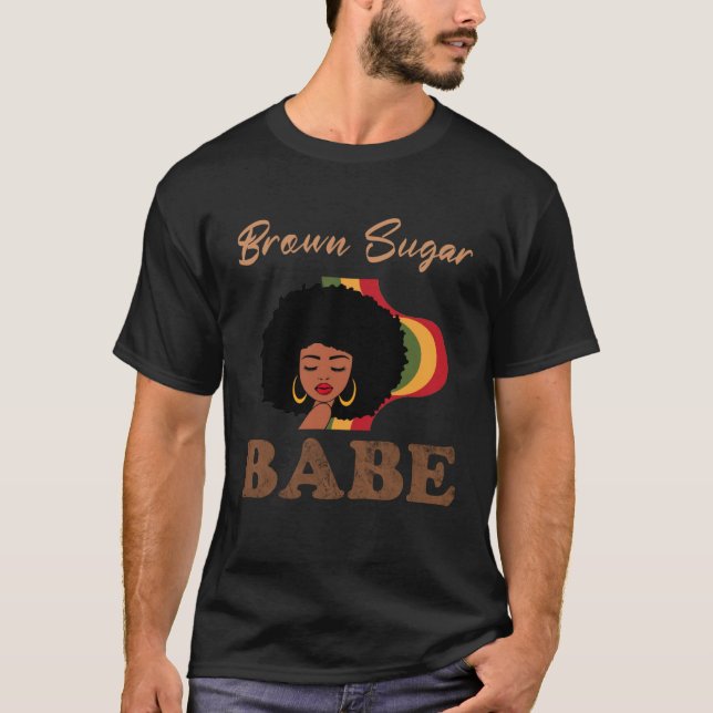 Camiseta Brown Sugar Babe  4 (Frente)