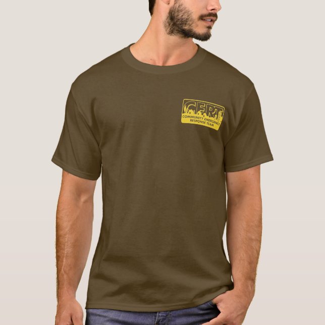Camiseta Brown T Casual (Frente)