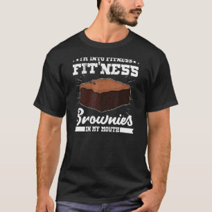 Camiseta Brownies Chocolate de Bolo Recebe Sobremesa de Bol