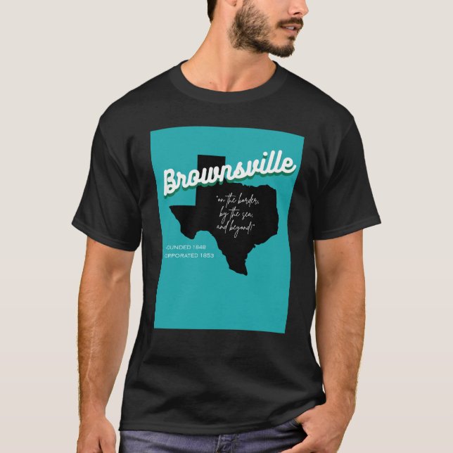 Camiseta Brownsville, Texas  (Frente)