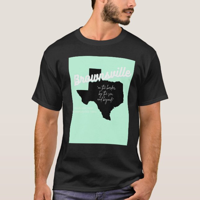Camiseta Brownsville, Texas  (Frente)