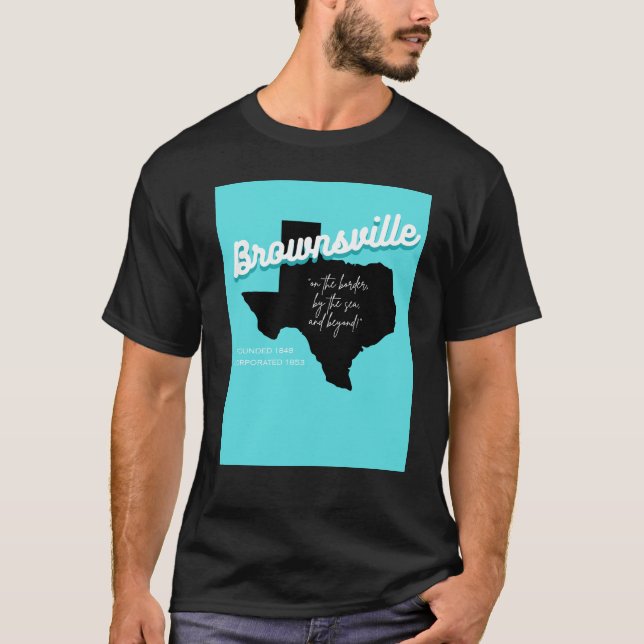 Camiseta Brownsville, Texas  (Frente)