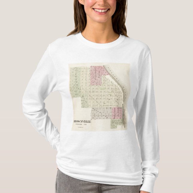 Camiseta Brownville, Nebraska (Frente)