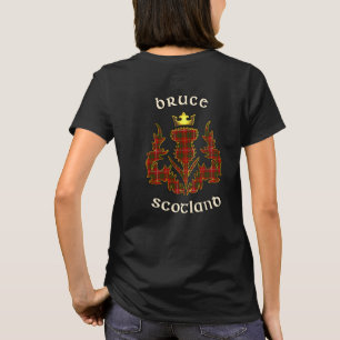 Camiseta Bruce Clan Crachá & Tartan com T-Shirt