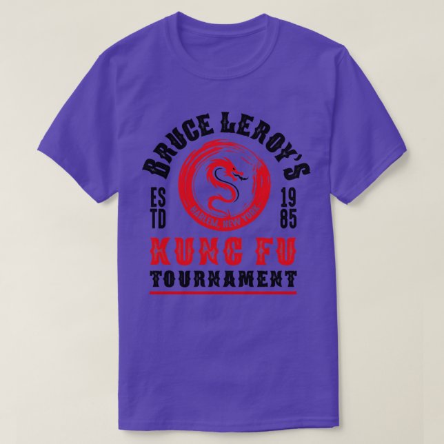 Camiseta Bruce Leroys Kung Fu Tournament Lts (Frente do Design)