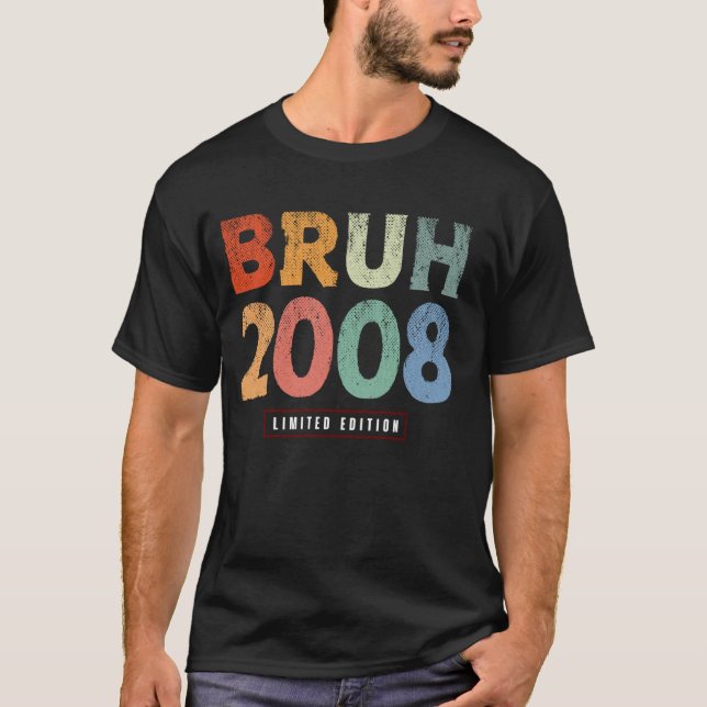 Camiseta Bruh 2008 Limited Edition 16 anos Ofertas 16 anos (Frente)