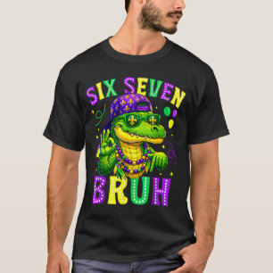 Camiseta Bruh 67 Carnaval Jacaré Seis Sete 6 7 Rapazes Ma