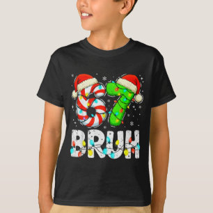Camiseta Bruh 67 Natal Six Seven 6 7 Meme Engraçado Rapaz M