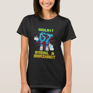 Camiseta Bruh 67 Seis Sete 6-7 Meme Engraçado de Brainrot P
