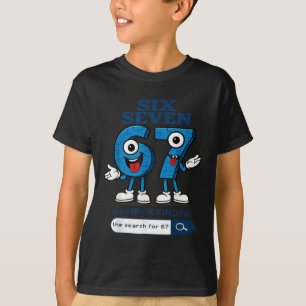 Camiseta Bruh 67 Seis Sete 6-7 Talian Brainrot Meme Para Cr