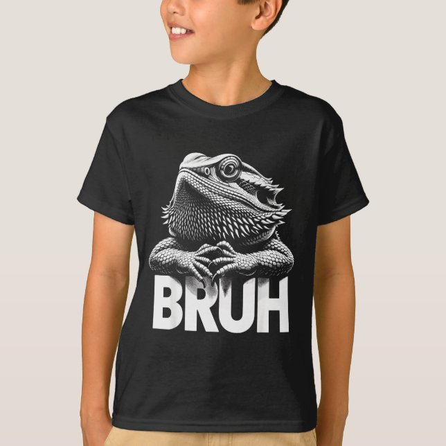 Camiseta Bruh Bearded Dragon  (Frente)