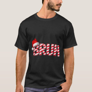 Camiseta Bruh Candy De Natal Cana Para Meninos Engraçados X