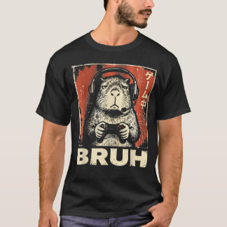 Camiseta Bruh Capivara Bruh Capy
