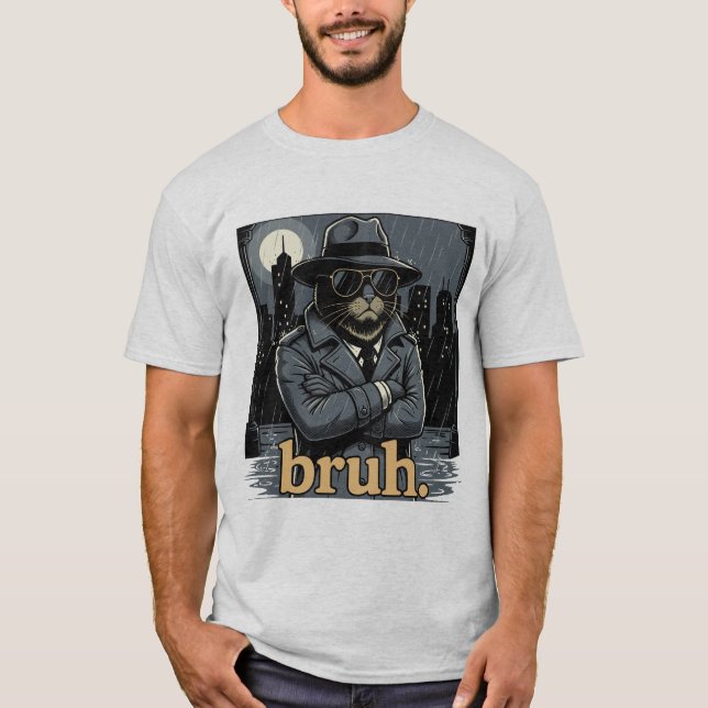 Camiseta Bruh Cat (Frente)