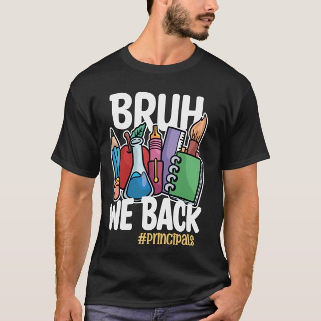 Camiseta Bruh, Devolvemos Principais Engraçados De Volta À  (Frente)