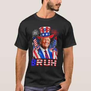 Camiseta BRUH Donald Trump Um Fogo Patriótico 4 De Julho F