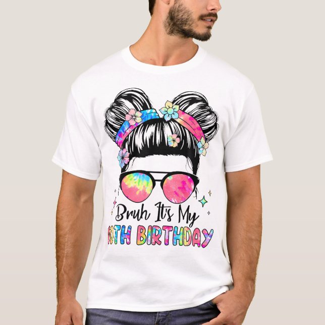 Camiseta Bruh É O Meu 10º Aniversário De 10 Anos De Idade (Frente)