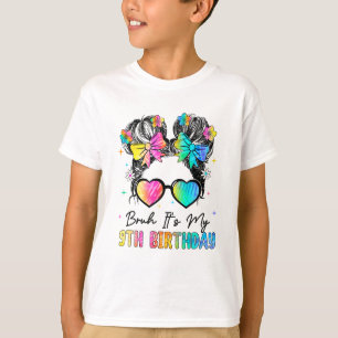 Camiseta Bruh É o meu 9º aniversário 9 anos 9º aniversário