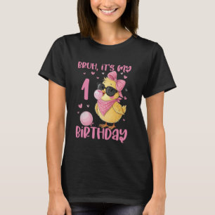 Camiseta Bruh É O Meu Estilo De Coqueta De Pintinho De prim