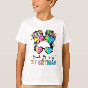 Camiseta Bruh É o meu primeiro aniversario de 1 ano de prim
