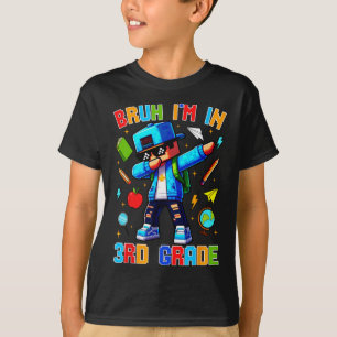 Camiseta Bruh Estou Na 3ª Série Dabbing Divertido Gamer Ck