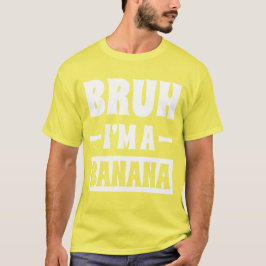 Camiseta Bruh, eu sou um Par de Figurino de Halloween Engra