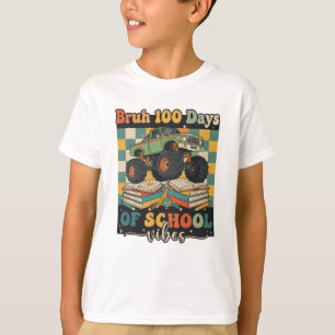 Camiseta Bruh Feliz 100 Dias de Escola