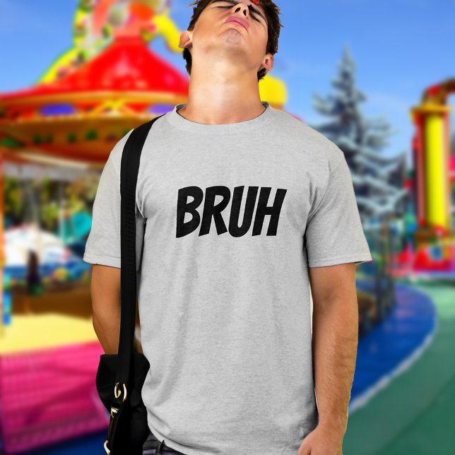 Camiseta Bruh Funny Teen Cote (funny bruh guys tshirt)