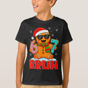 Camiseta Bruh Gingerbread Six Seven 67 Sorvete Drip Chris