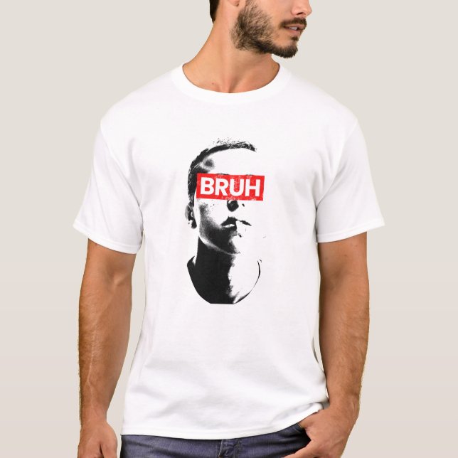 Camiseta Bruh Grunge Aestético (Frente)