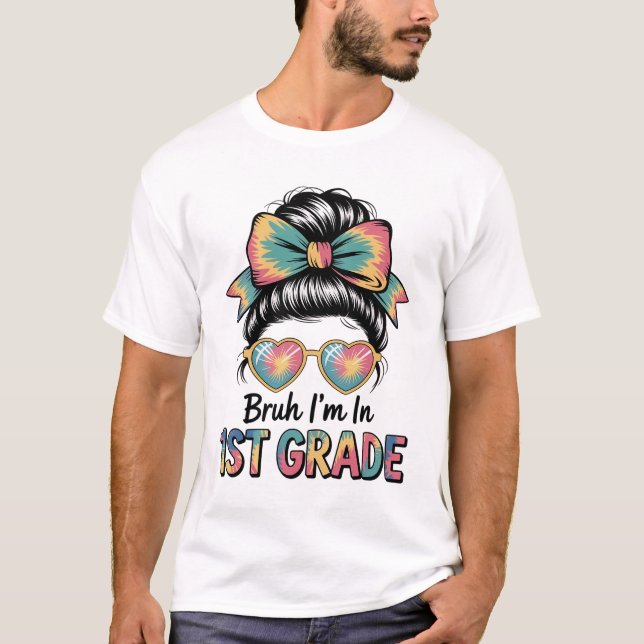 Camiseta Bruh Im No 1º Dia Da Escola Da Rua (Frente)