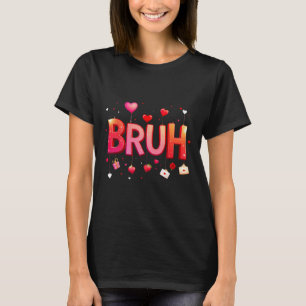 Camiseta Bruh Meme Engraçado Dizendo Bro Saudando Jovens Va