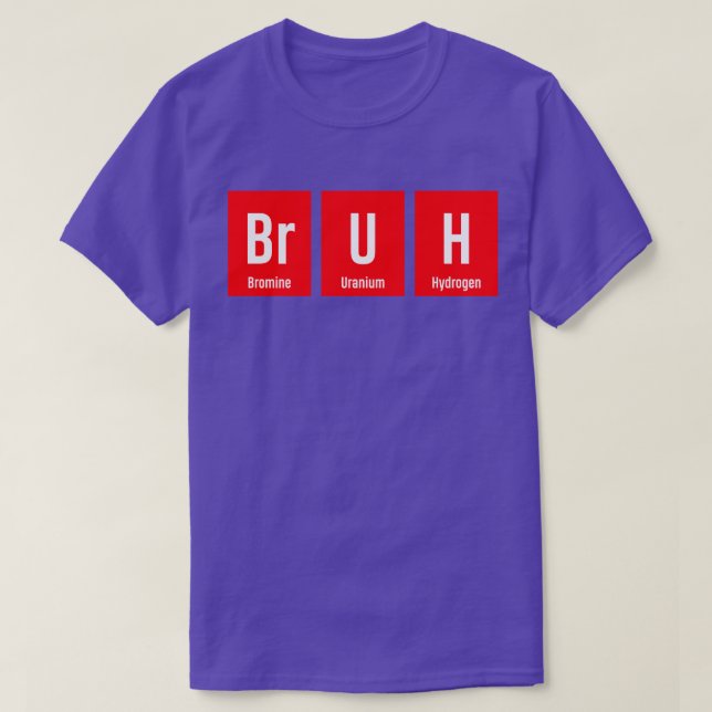 Camiseta Bruh Meme Engraçado Dizendo Irmão Saudando Adolesc (Frente do Design)