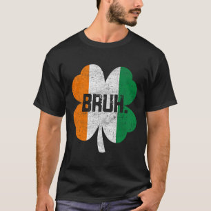 Camiseta Bruh Meme Engraçado Dizendo Irmão Saudando Ruas