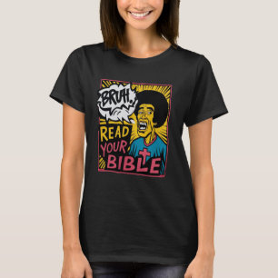 Camiseta Bruh Meme Leia Sua Bíblia Deus Engraçado Jesus Chr