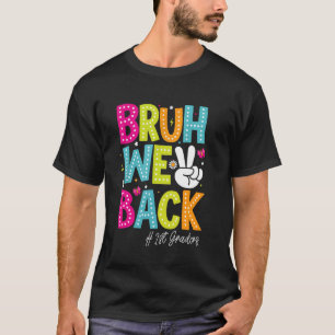 Camiseta Bruh Nós apoiamos 1rua Grades Groovy 1rua Dia do P